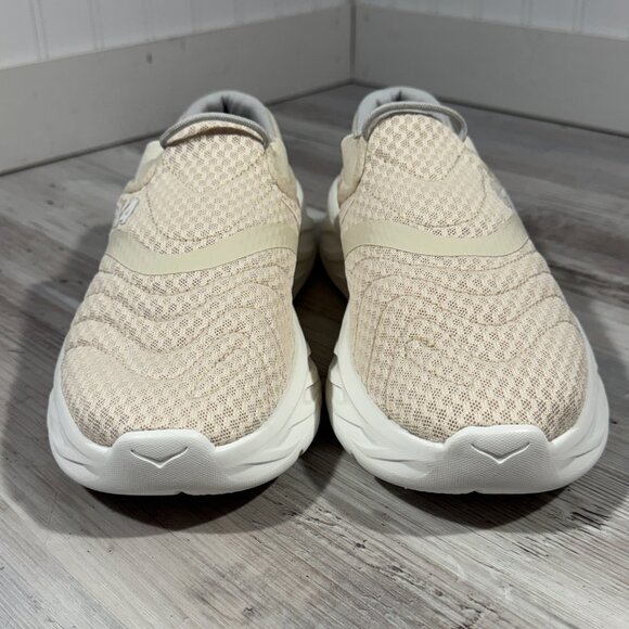 Hoka One One Women's Size 9 Ora Recovery Shoe 2 White Slip On 1119398 - Picture 3 of 14